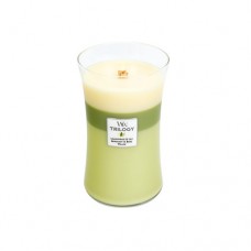 Large Hourglass Trilogy Candle Garden Oasis WoodWick Large Hourglass Trilogy Candle Garden Oasis WoodWick